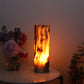 Onyx cylinder table lamp 12 inches - elegant marble light cylinder for exclusive home decor