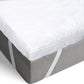 Memory foam mattress topper for increased comfort - ideal for beds, sofa beds and box spring beds, 6cm thick