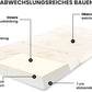 Faltbare Matratze mit Bambusbezug | Oeko-Tex Standard | Standard- und Memory-Schaum