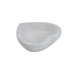 Selenite bowl heart