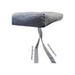 Comfortable garden bench cushion in anthracite - water-repellent, suitable for outdoor use and UV-resistant