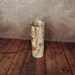 Onyx cylinder table lamp 12 inches - elegant marble light cylinder for exclusive home decor