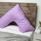 V-cushion with pillowcase in the color of your choice