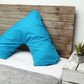 V-cushion with pillowcase in the color of your choice