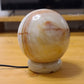 Onyx Marble Table Lamp 6", Round Lamps