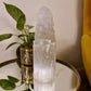 Natural Selenite Tower Lamp - Multiple Sizes