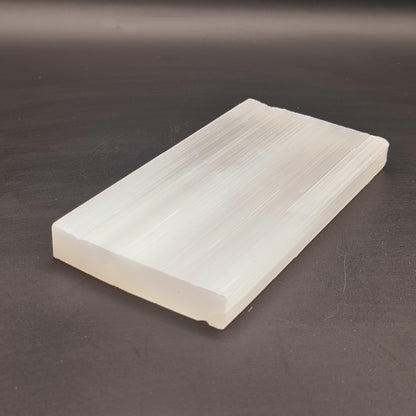 Selenite charging plate 20cm x 10cm - Selenite plate disc