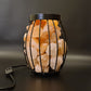 Himalayan Salt Lamp - Metal Basket (Oval Round Top)