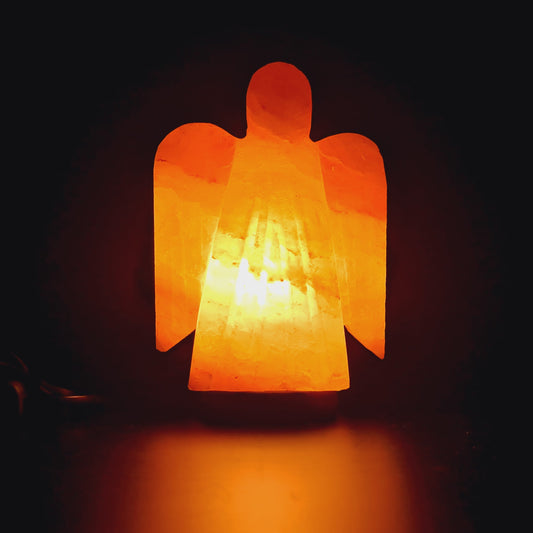 Himalayan salt lamp - angel