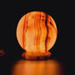 Onyx Marble Table Lamp 6", Round Lamps