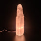 Natural Selenite Tower Lamp - Multiple Sizes