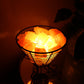 Himalayan Salt Lamp - 3D inverted metal basket