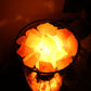 Himalayan Salt Lamp - 3D inverted metal basket