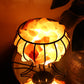 Himalayan Salt Lamp - Small Round Basket with Rock Salt Chunks, Box (Medium)