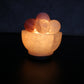 Himalayan salt lamp - fire bowl with balls