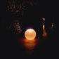 Selenite Tealight Ball, Crystal Polished Tealight Holders