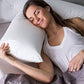 V-cushion with pillowcase in the color of your choice